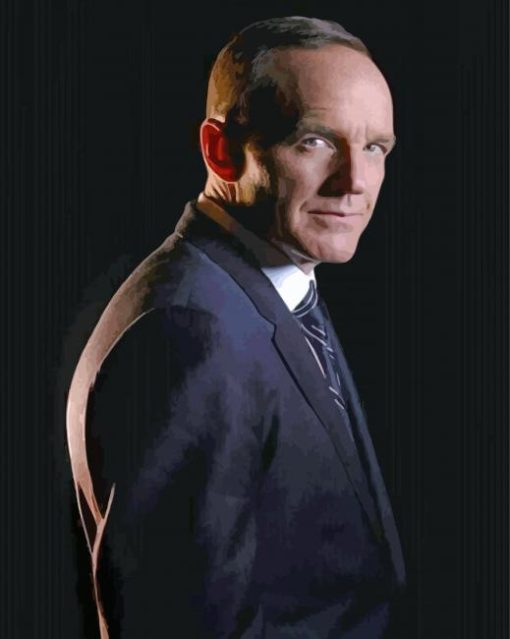 Phil Coulson Movie Character Diamond Painting