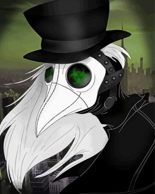 Plague Doctor Diamond Painting