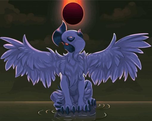 Pokemon Absol Diamond Painting