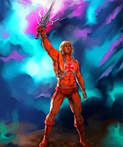 Powerful He Man Diamond Painting