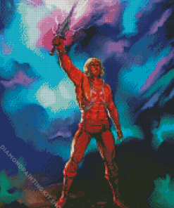 Powerful He Man Diamond Painting