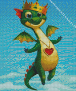 Prince Cartoon Dragon Diamond Painting