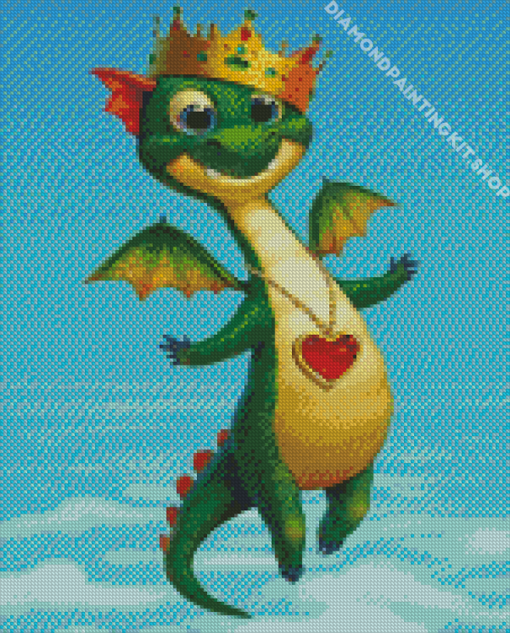 Prince Cartoon Dragon Diamond Painting