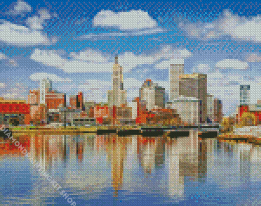 Providence City Art Diamond Painting