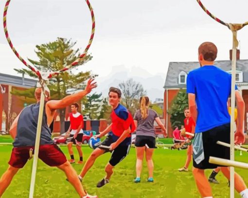 Quidditch Sports Diamond Painting