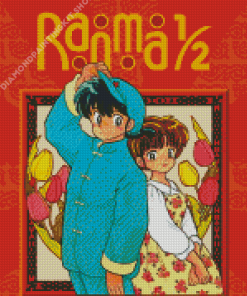 Ranma Anime Poster Diamond Painting