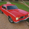 Red 1974 Gto Diamond Painting