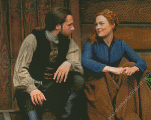 Richard Rankin And Sophie Skelton Diamond Painting