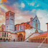 Rocca Maggiore Assisi Diamond Painting