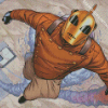 Rocketeer Superhero Diamond Painting