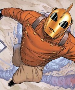 Rocketeer Superhero Diamond Painting