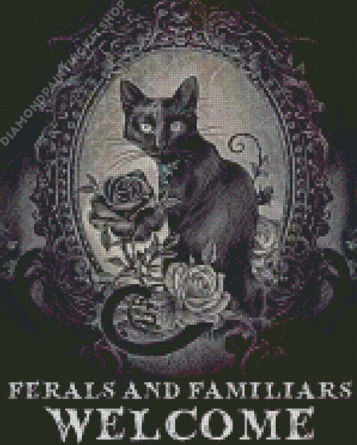 Salem Sanctuary For Wayward Cats Diamond Painting