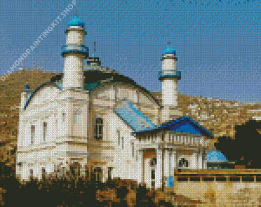 Shah Du Shamshira Mosque Kabul Diamond Painting