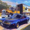 Smokey And The Bandit Kenworth Art Diamond Painting