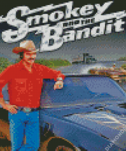 Smokey And The Bandit Movie Poster Diamond Painting