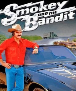 Smokey And The Bandit Movie Poster Diamond Painting