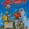 Smokey And The Bandit Poster Diamond Painting