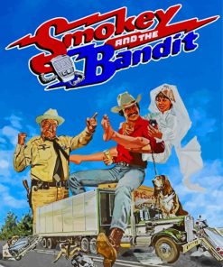 Smokey And The Bandit Poster Diamond Painting