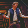 Smuggler Hans Solo Diamond Painting