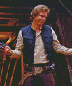 Smuggler Hans Solo Diamond Painting