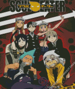 Soul Eater Anime Poster Diamond Painting