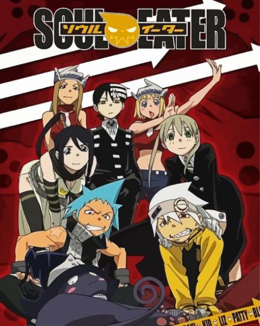 Soul Eater Anime Poster Diamond Painting