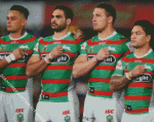 South Sydney Rabbitohs Players Diamond Painting