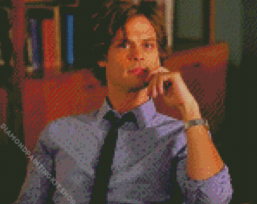 Spencer Reid Diamond Painting