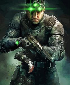 Splinter Cell Sam Fisher Diamond Painting