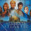 Stargate Atlantis Science Fiction Serie Diamond Painting