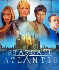 Stargate Atlantis Science Fiction Serie Diamond Painting