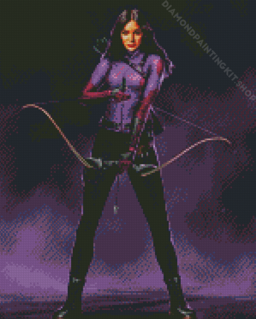 Superhero Kate Bishop Diamond Painting