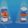 Swedish Chef Cartoon Diamond Painting