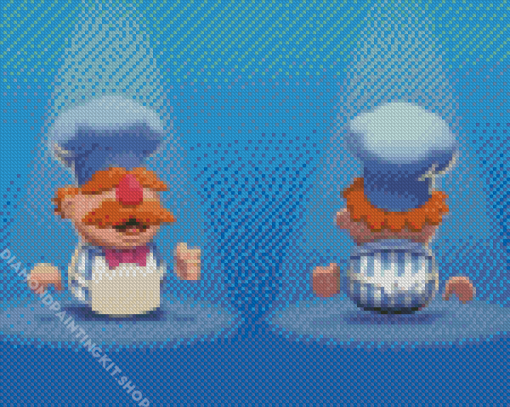 Swedish Chef Cartoon Diamond Painting