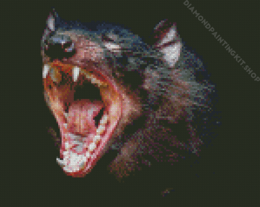 Tasmanian Devil Animal Diamond Painting