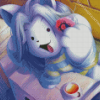 Temmie Cat Art Diamond Painting