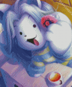 Temmie Cat Art Diamond Painting