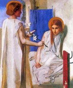 The Annunciation Rossetti Diamond Painting