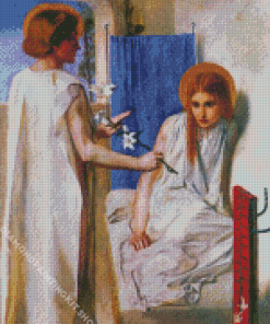 The Annunciation Rossetti Diamond Painting