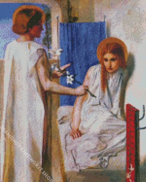 The Annunciation Rossetti Diamond Painting