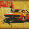 The Dukes Of Hazzard Car Art Diamond Painting