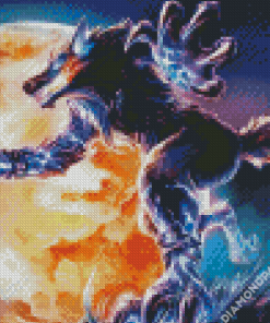 The Fenrir Wolf Diamond Painting