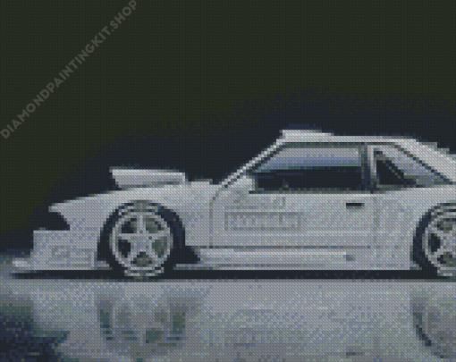 The Fox Body Mustang Car Diamond Painting