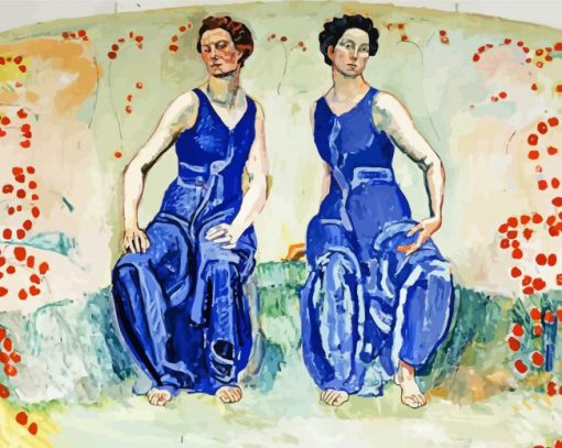 The Sacred Hour Ferdinand Hodler Diamond Painting