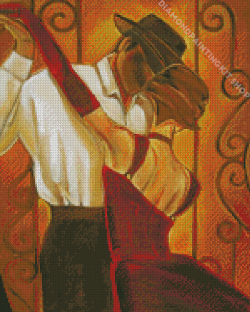 The Salsa Dancers Diamond Painting