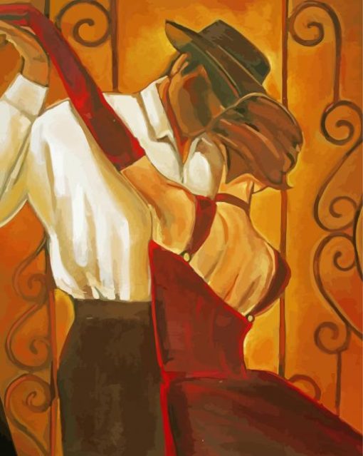 The Salsa Dancers Diamond Painting