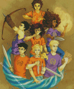 The Seven Percy Jackson Diamond Painting