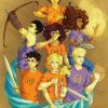 The Seven Percy Jackson Diamond Painting