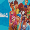 The Sims Video Game Serie Diamond Painting