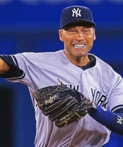 The Yankees Derek Jeter Diamond Painting